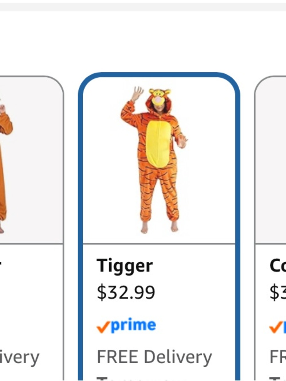 Tigger Onesie Costume Pajamas - Picture 6 of 6